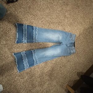 Coco + Carmen Light Blue Flare Jeans